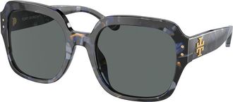 Tory Burch TY7143U Polarized 195781 Womens Sunglasses Size 56