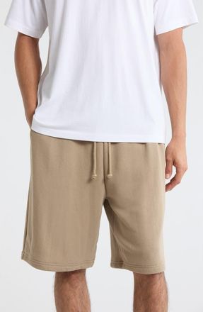 Abound Drawstring Waist Cotton Blend Shorts in Tan Teak at Nordstrom Rack, Size Xx-Large