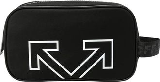 Off-white Beauty Case - - Bags - Uomo - Nero - ONE SIZE