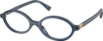 Miu Miu MU 01Xv Optical Frame - Dames - Brillen - Blauw - 50 MM - Accessoires