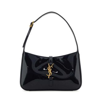 Saint Laurent Midnight Blue Leather Le 5 a 7 Shoulder Bag