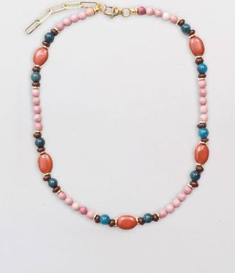 By Lilla Brownstone Necklace in Multi at Nordstrom, Size 18