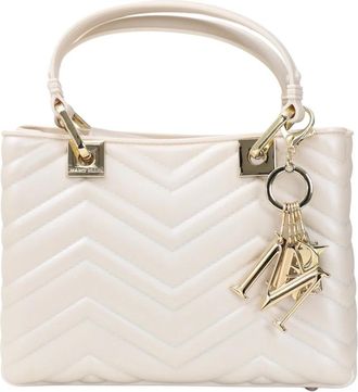 Marc Ellis Flat Krissy M Handtas in Wit - Dames - Handtassen - Beige - ONE Size - Tassen