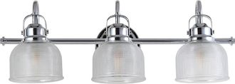 Jonathan Y Designs Jonathan Y Designs 3-Light Virginia Chrome Vanity Light