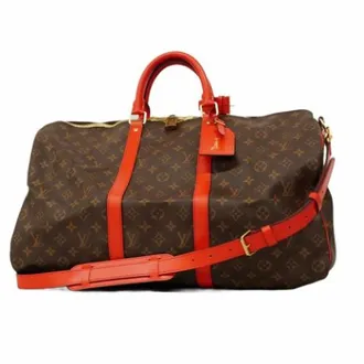 Louis Vuitton Vintage, unisex, Bruin, ONE Size, Pre-owned Weekendtas