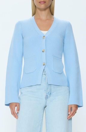 Pistola Denim Aeron V-Neck Cardigan in Windsurfer at Nordstrom, Size X-Small Regular