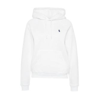 Polo Ralph Lauren Hoodie met geborduurd logo - Dames - Hoodies - Wit - S - Hoodies & sweatvesten