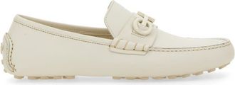 Ferragamo Moccasin With Gancini Ornament