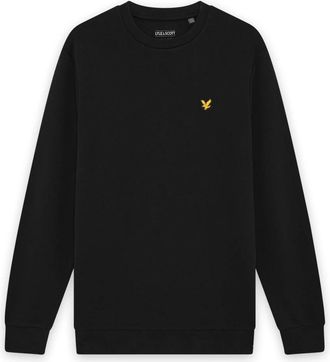 Lyle & Scott Sports Loopback Crew Neck - Heren - Sweatshirts - Zwart - XL - Katoen - Hoodies & sweatvesten