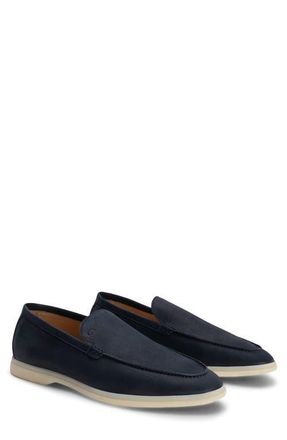 Robert Barakett Hampton Yacht Loafer in Blue Night at Nordstrom, Size 10.5