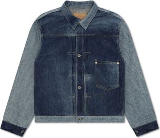 Fortela Patchwork Denim Jacket in Multicolor at Nordstrom