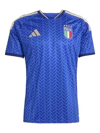 adidas Italy Home 26 patterned T-shirt - Blue