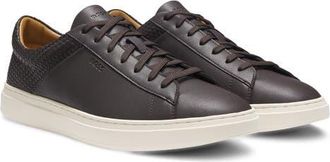 BOSS Kieran Low Top Sneaker in Dark Brown at Nordstrom, Size 12Us