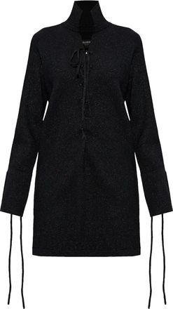 Zadig&Voltaire Abito corto con dettagli lam&eacute; - Marrone