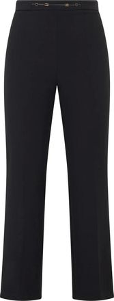 Elisabetta Franchi Mujer, Pantalones, Negro, Talla: XL