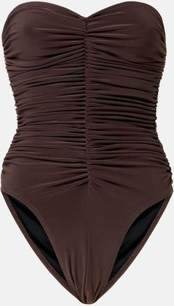 Norma Kamali Slinky Marissa gathered swimsuit