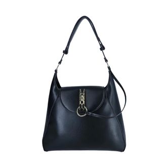 Love Moschino Dames, Tassen, Zwart, Maat: ONE Size Leer
