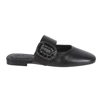 Roger Vivier Sandalias Mules Destalonadas de Punta - Shoes - Mujer - Negro - 39 EU