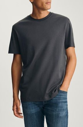 Mavi Short Sleeve Cotton & Modal T-Shirt in Asphalt at Nordstrom, Size Xx-Large