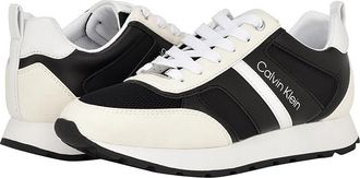 Calvin Klein Carlla Womens Shoes White/Black : 8.5 M, Synthetic