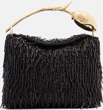 Erdem Bloom Mini embellished tote bag