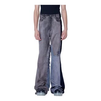Rick Owens Bolan Denim Broek - Heren - Jeans - Grijs - Maat: W30 Denim