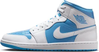 Nike Jordan Mens Air Jordan 1 Mid SE Shoes in White | FZ2142-114
