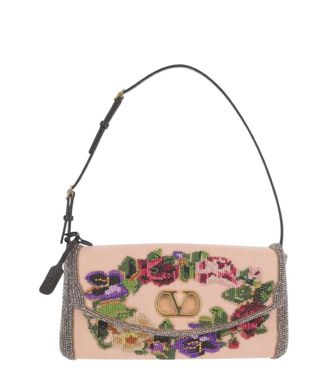 Valentino Garavani Light Pink DeVain Small Shoulder Bag