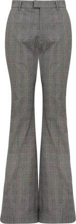 Vivienne Westwood Stijlvolle Broek - Dames - Wijde Broeken - Grijs - M - Broeken