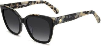 Kate Spade New York KS Daesha 2/G/S Asian Fit TCB/9O Womens Sunglasses Black Size 55