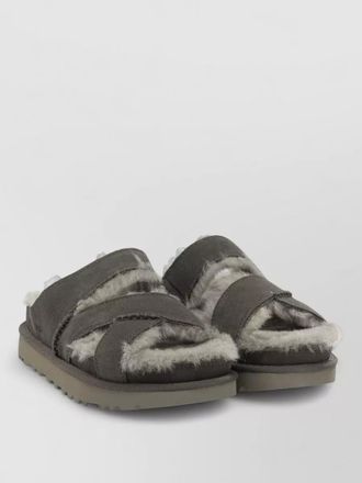 UGG greenport double strap slide sandal rubber