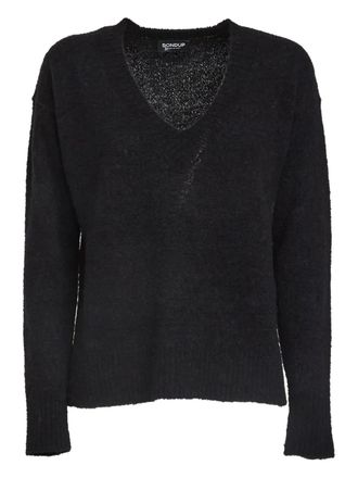 Dondup V-neck sweater - Black