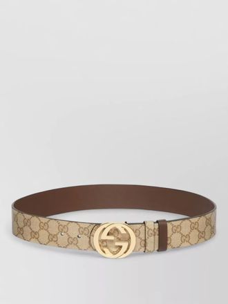 Gucci leather reversible belt