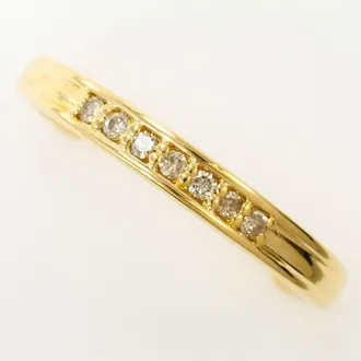 C&A Yellow Gold Yellow Gold (18K) Band Ring (Pre-Owned)
