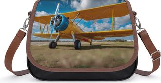 Generic Orange Glider Crossbody Bags for Women Shoulder Messenger Bag Purse Handbags