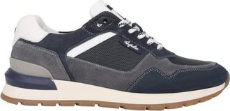 Australian Footware Heren Sneaker - Heren - Sneakers - Blauw - 40 EU - Leer - Schoenen