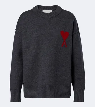 Ami Ami de Coeur virgin wool sweater