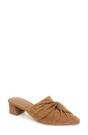 Splendid Lanis Block Heel Mule in Caramel at Nordstrom Rack, Size 6.5