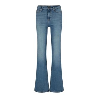 Joop Jeans, Dames, Blauw, W26, Katoen, High-waist Boot-cut Jeans