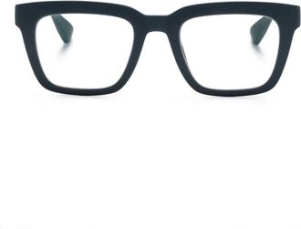 Mykita Souda rectangle-frame glasses - unisex - Acetate - 50 - Blue