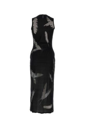 Alexander McQueen Black Abiti Dress