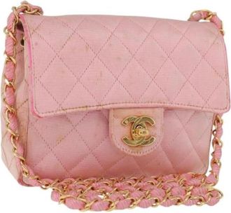 Chanel Pre-owned Vintage Schoudertas - unisex - Vintage Schoudertas - Roze - ONE Size - Vintage