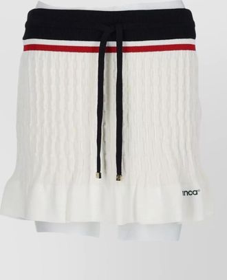 Casablanca knitted mini skirt
