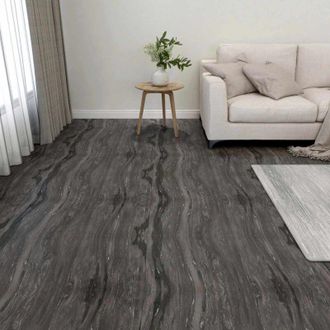vidaXL vidaXL Tavole per Pavimenti 55 pcs Grigio scuro 5,11 m&sup2; PVC