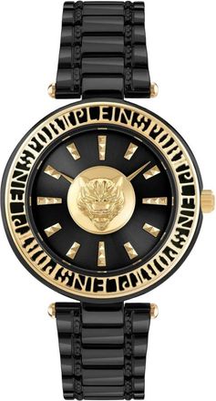 Plein Sport Analoog Quartz Horloge - Heren - Horloges - Zwart - ONE Size - Accessoires