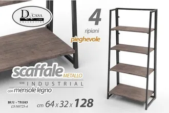 OEM Estanter&iacute;a Industrial Urbana Cm 64 X 32 X 128 H