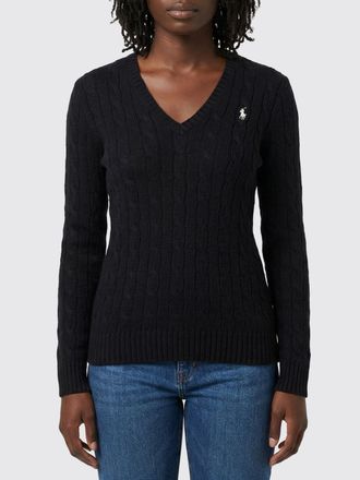 Ralph Lauren Maglia a v in cotone e tracce Ralph Lauren