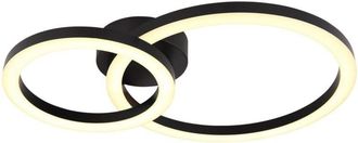 Globo Lighting Plaf&oacute;n - Adda - Negro - Metal - Led - 672380-18b