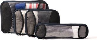 Baggallini Compression Packing Cube 4 Piece Set in French Navy at Nordstrom