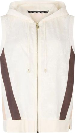 Liu Jo Gilet con ricamo - Bianco